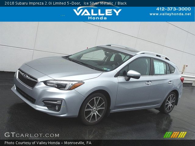 2018 Subaru Impreza 2.0i Limited 5-Door in Ice Silver Metallic