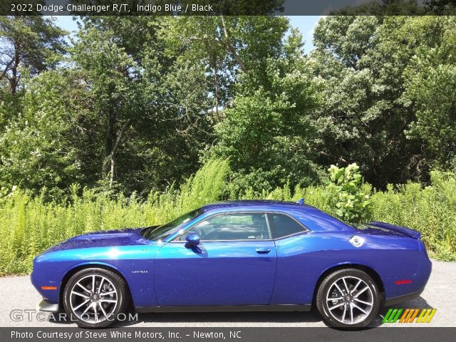 2022 Dodge Challenger R/T in Indigo Blue