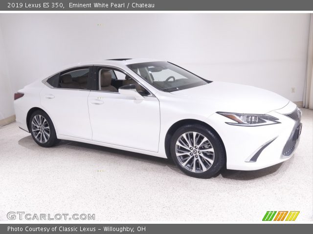 2019 Lexus ES 350 in Eminent White Pearl