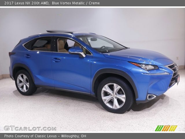 2017 Lexus NX 200t AWD in Blue Vortex Metallic