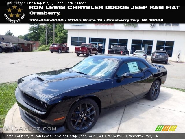2022 Dodge Challenger R/T in Pitch Black