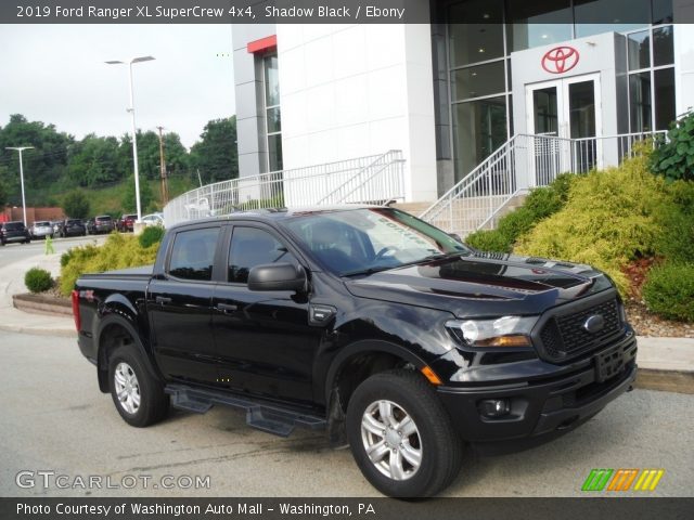 2019 Ford Ranger XL SuperCrew 4x4 in Shadow Black