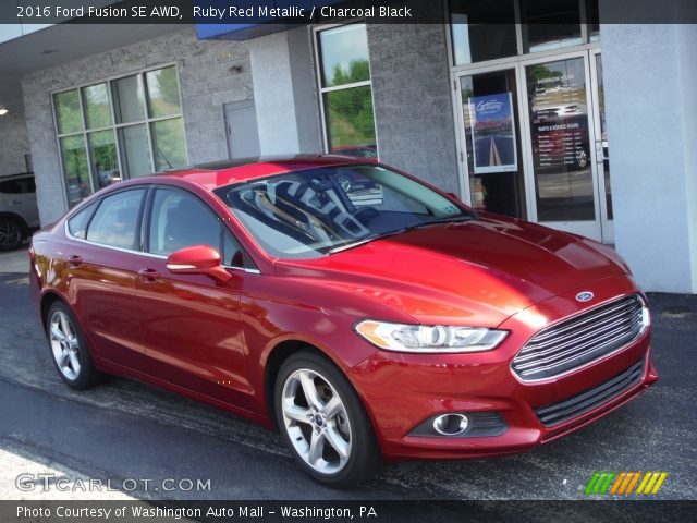 2016 Ford Fusion SE AWD in Ruby Red Metallic