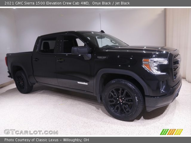 2021 GMC Sierra 1500 Elevation Crew Cab 4WD in Onyx Black