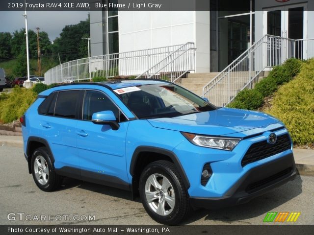 2019 Toyota RAV4 XLE AWD in Blue Flame