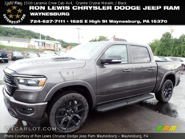 2022 Ram 1500 Laramie Crew Cab 4x4 in Granite Crystal Metallic