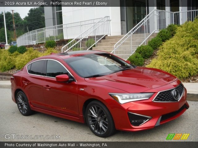 2019 Acura ILX A-Spec in Performance Red Pearl