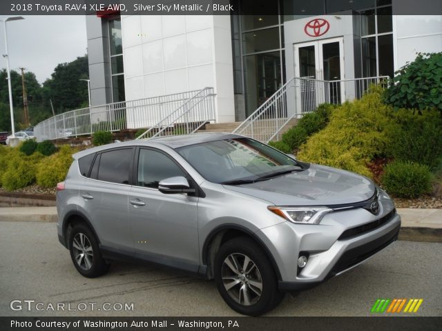 2018 Toyota RAV4 XLE AWD in Silver Sky Metallic