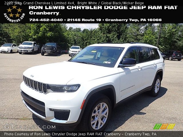 2022 Jeep Grand Cherokee L Limited 4x4 in Bright White