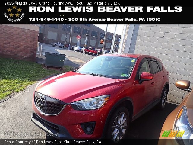 2015 Mazda CX-5 Grand Touring AWD in Soul Red Metallic