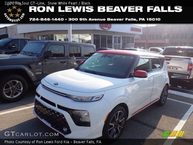 2020 Kia Soul GT-Line in Snow White Pearl