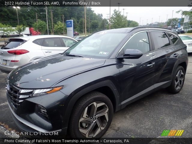 2022 Hyundai Tucson SEL AWD in Portofino Gray