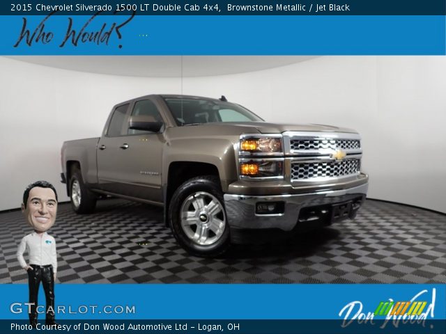 2015 Chevrolet Silverado 1500 LT Double Cab 4x4 in Brownstone Metallic