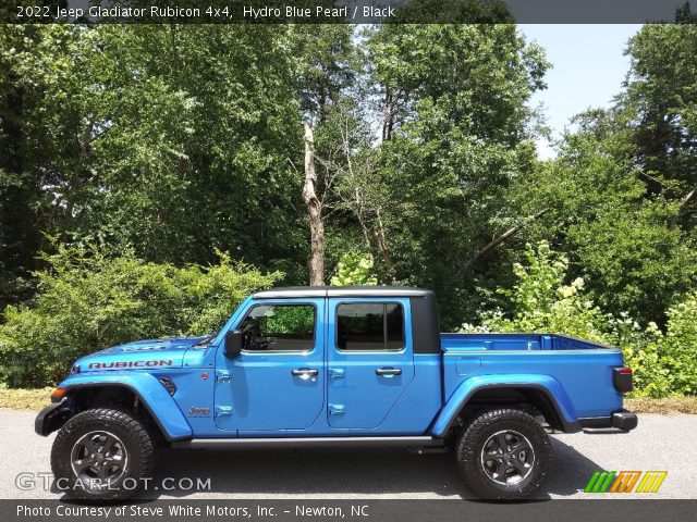 2022 Jeep Gladiator Rubicon 4x4 in Hydro Blue Pearl