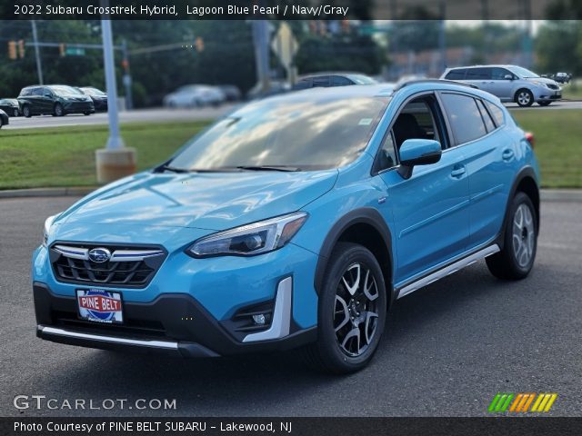 2022 Subaru Crosstrek Hybrid in Lagoon Blue Pearl