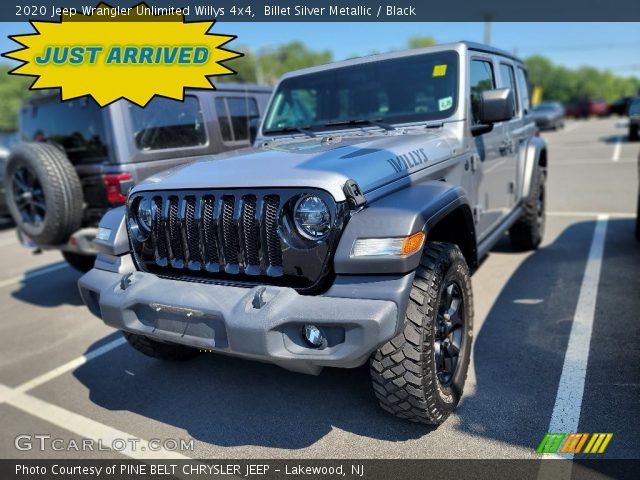 2020 Jeep Wrangler Unlimited Willys 4x4 in Billet Silver Metallic