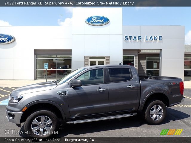 2022 Ford Ranger XLT SuperCrew 4x4 in Carbonized Gray Metallic