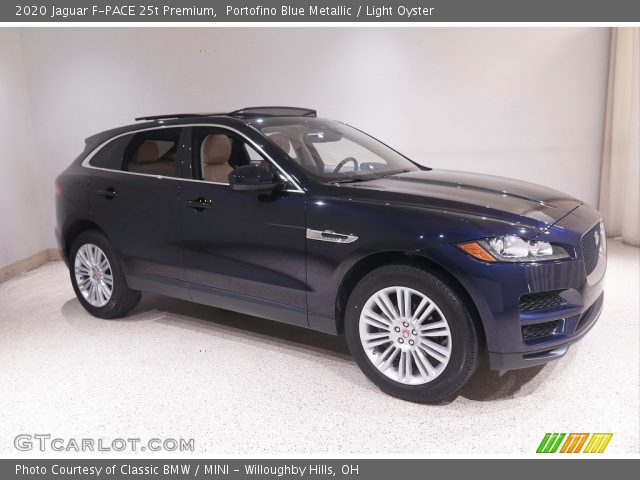 2020 Jaguar F-PACE 25t Premium in Portofino Blue Metallic