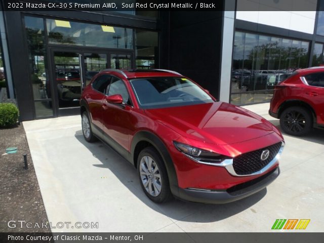 2022 Mazda CX-30 S Premium AWD in Soul Red Crystal Metallic