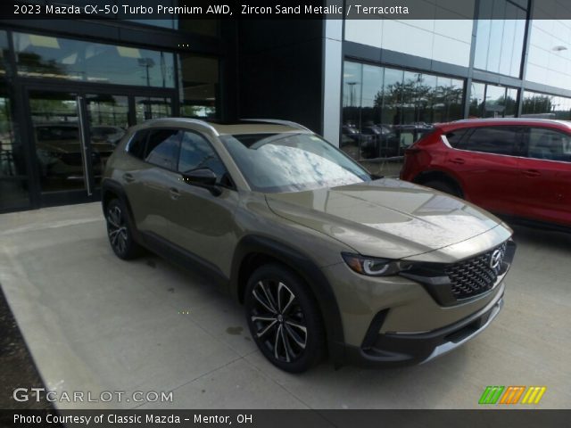 2023 Mazda CX-50 Turbo Premium AWD in Zircon Sand Metallic