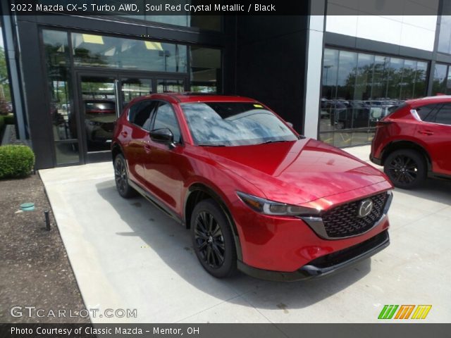 2022 Mazda CX-5 Turbo AWD in Soul Red Crystal Metallic