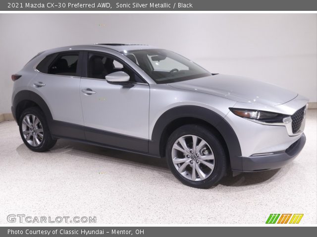 2021 Mazda CX-30 Preferred AWD in Sonic Silver Metallic