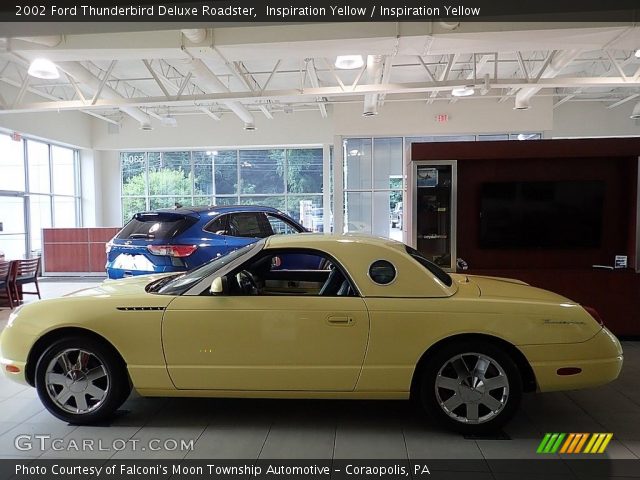 2002 Ford Thunderbird Deluxe Roadster in Inspiration Yellow