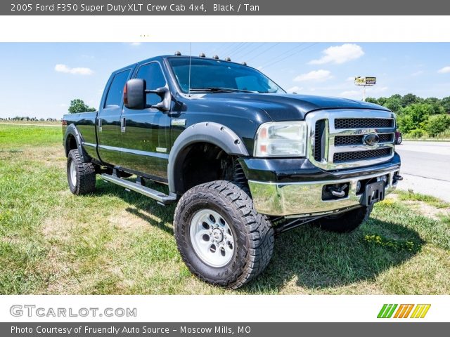 2005 Ford F350 Super Duty XLT Crew Cab 4x4 in Black