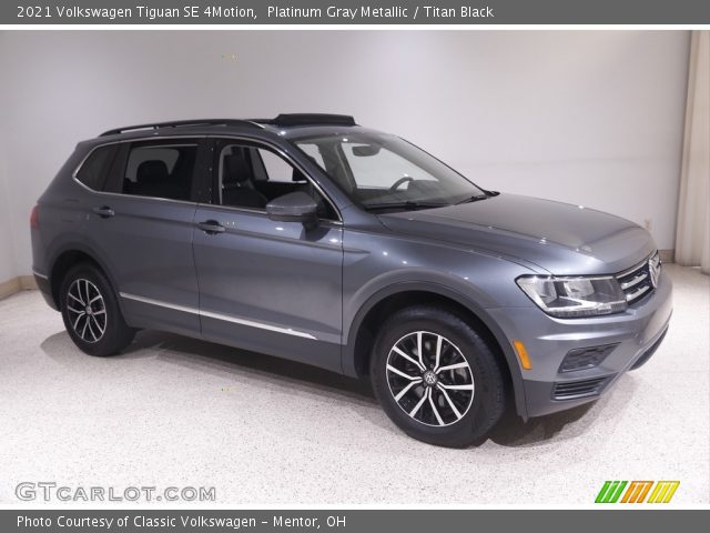2021 Volkswagen Tiguan SE 4Motion in Platinum Gray Metallic
