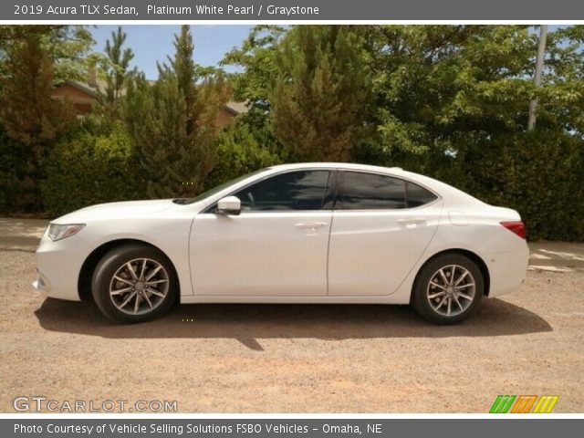 2019 Acura TLX Sedan in Platinum White Pearl