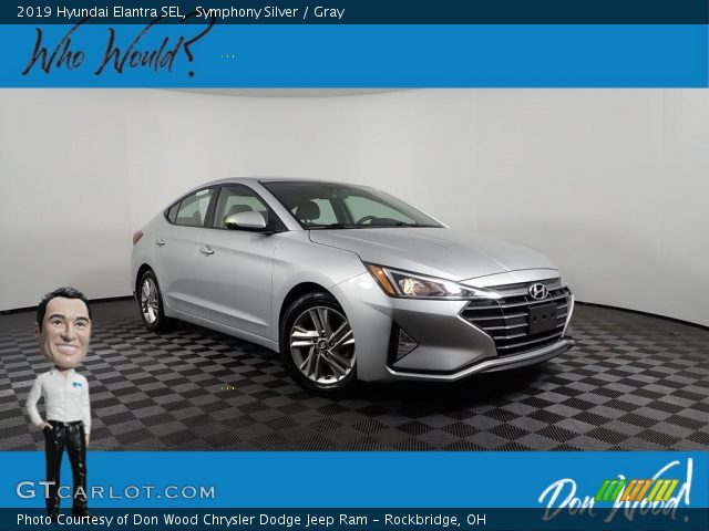 2019 Hyundai Elantra SEL in Symphony Silver