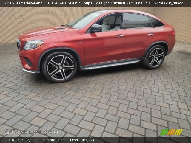 2016 Mercedes-Benz GLE 450 AMG 4Matic Coupe in designo Cardinal Red Metallic
