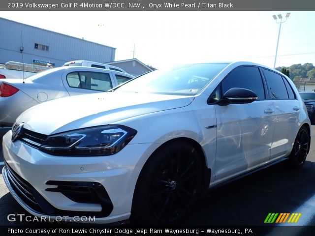 2019 Volkswagen Golf R 4Motion W/DCC. NAV. in Oryx White Pearl