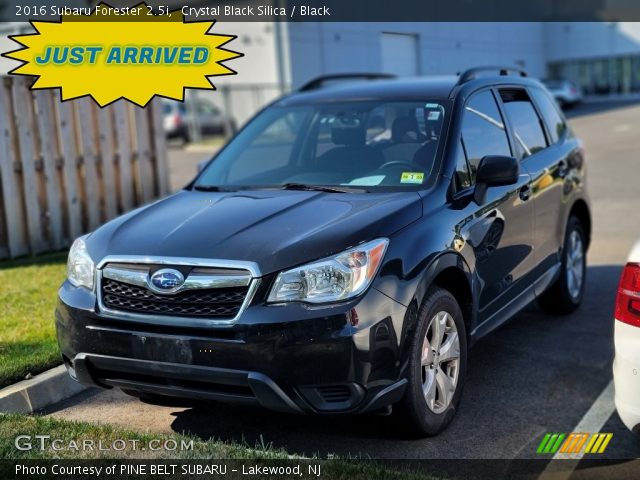 2016 Subaru Forester 2.5i in Crystal Black Silica