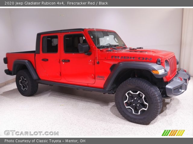2020 Jeep Gladiator Rubicon 4x4 in Firecracker Red