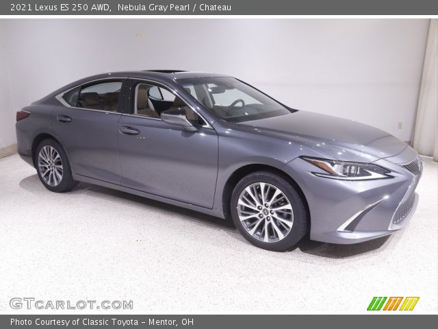 2021 Lexus ES 250 AWD in Nebula Gray Pearl