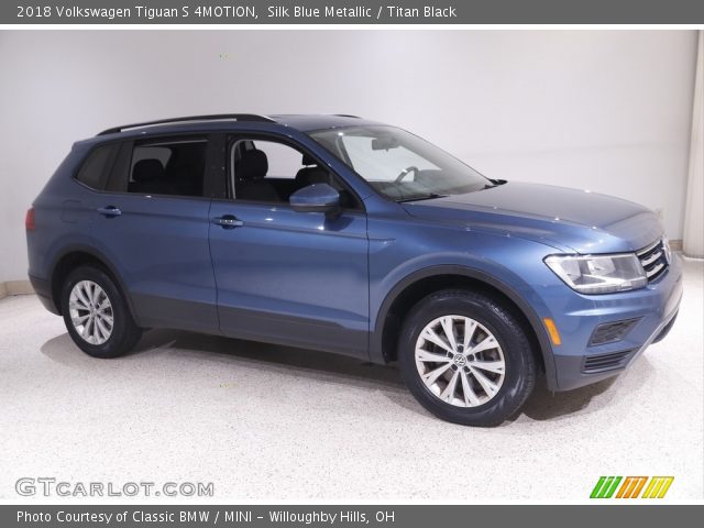 2018 Volkswagen Tiguan S 4MOTION in Silk Blue Metallic