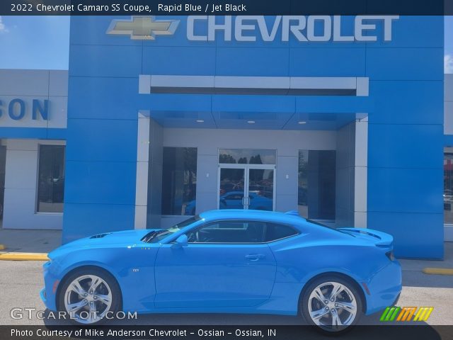 2022 Chevrolet Camaro SS Coupe in Rapid Blue