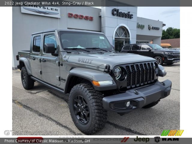 2022 Jeep Gladiator Willys 4x4 in Sting-Gray
