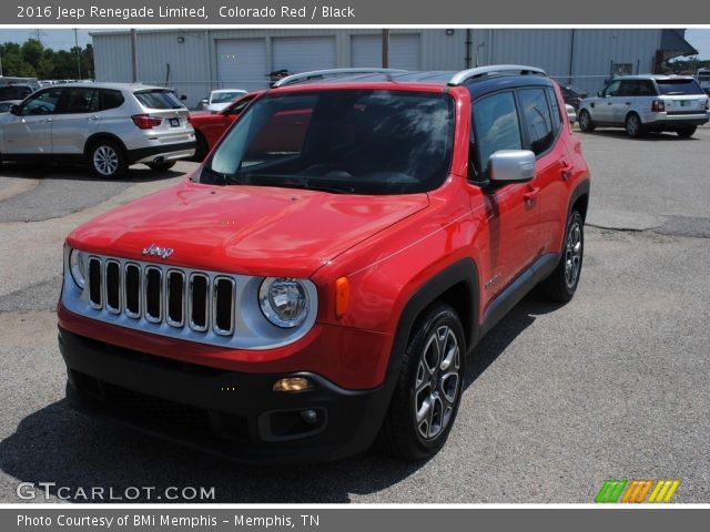 2016 Jeep Renegade Limited in Colorado Red