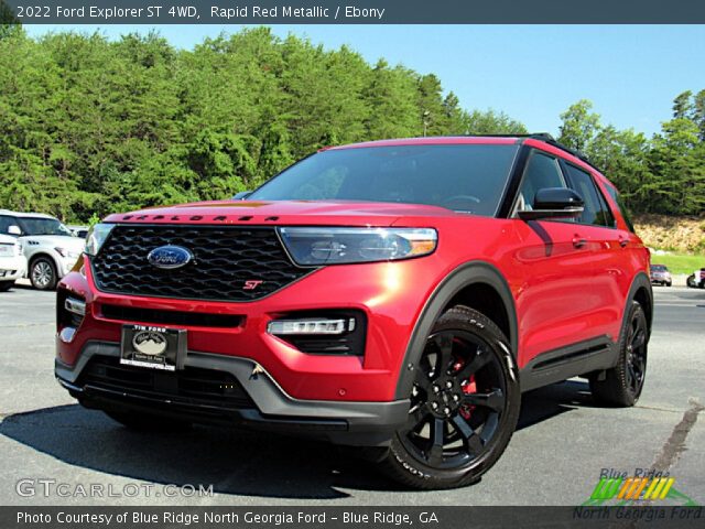 2022 Ford Explorer ST 4WD in Rapid Red Metallic