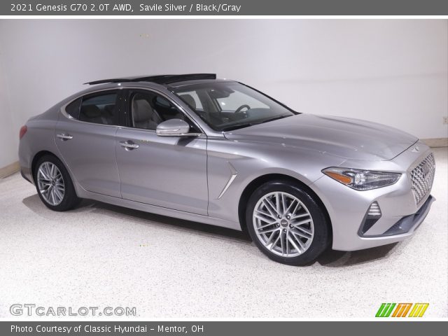 2021 Genesis G70 2.0T AWD in Savile Silver