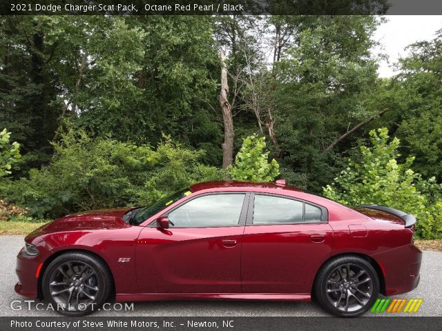 2021 Dodge Charger Scat Pack in Octane Red Pearl