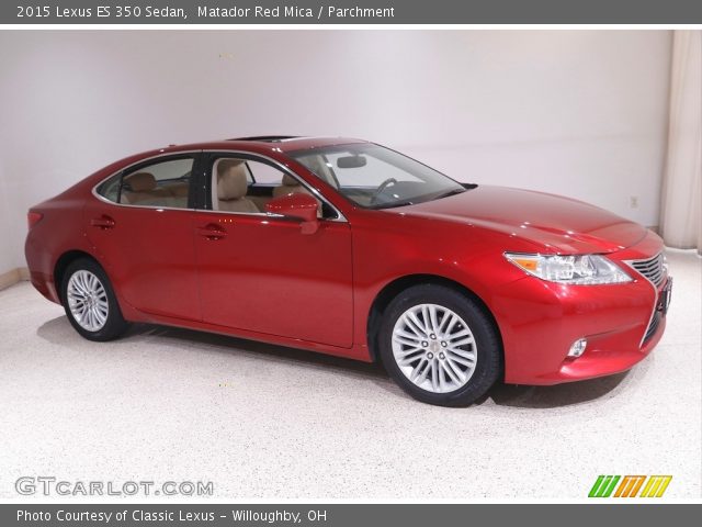 2015 Lexus ES 350 Sedan in Matador Red Mica