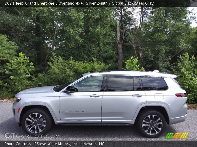 2021 Jeep Grand Cherokee L Overland 4x4 in Silver Zynith