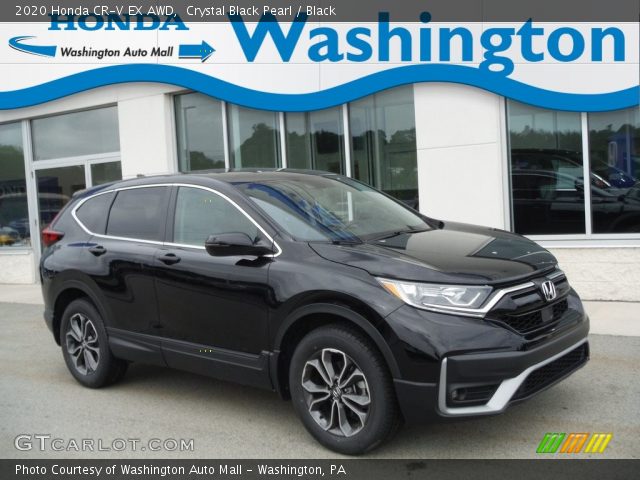 2020 Honda CR-V EX AWD in Crystal Black Pearl