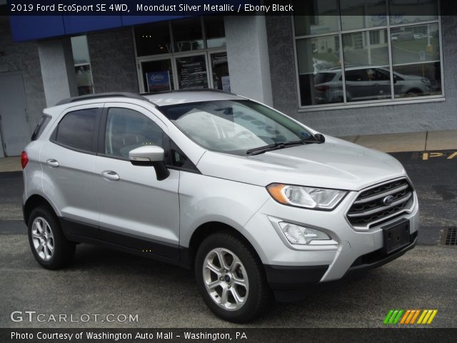 2019 Ford EcoSport SE 4WD in Moondust Silver Metallic