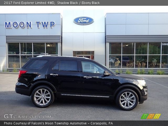 2017 Ford Explorer Limited 4WD in Shadow Black