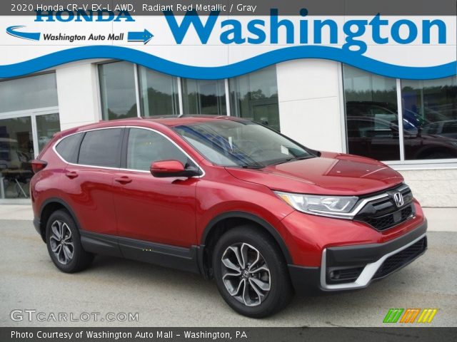 2020 Honda CR-V EX-L AWD in Radiant Red Metallic