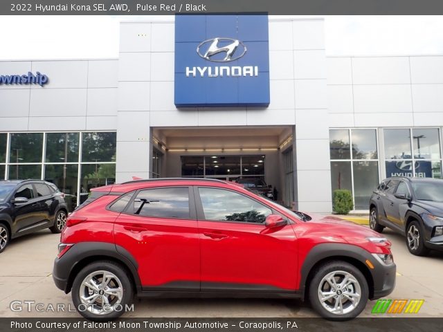 2022 Hyundai Kona SEL AWD in Pulse Red